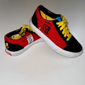 Vans The Simpsons Limited Edition Skate Shoes Kids/Youth Size 12.5